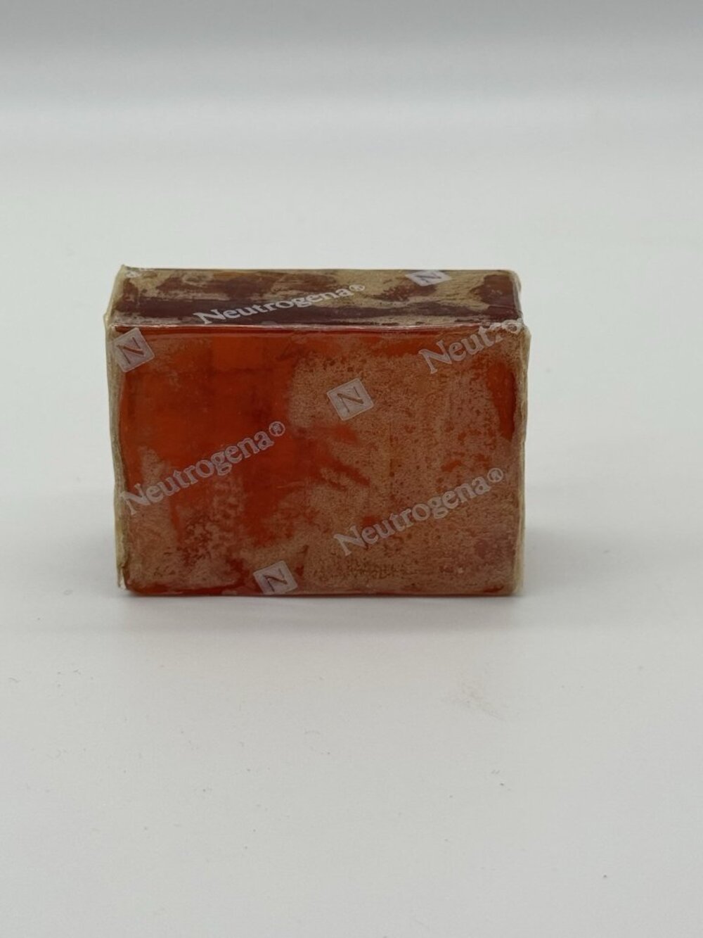 Neutrogena Bath Soap Travel Hotel Size Amber Colored 1 Bar Vintage Discontinued
